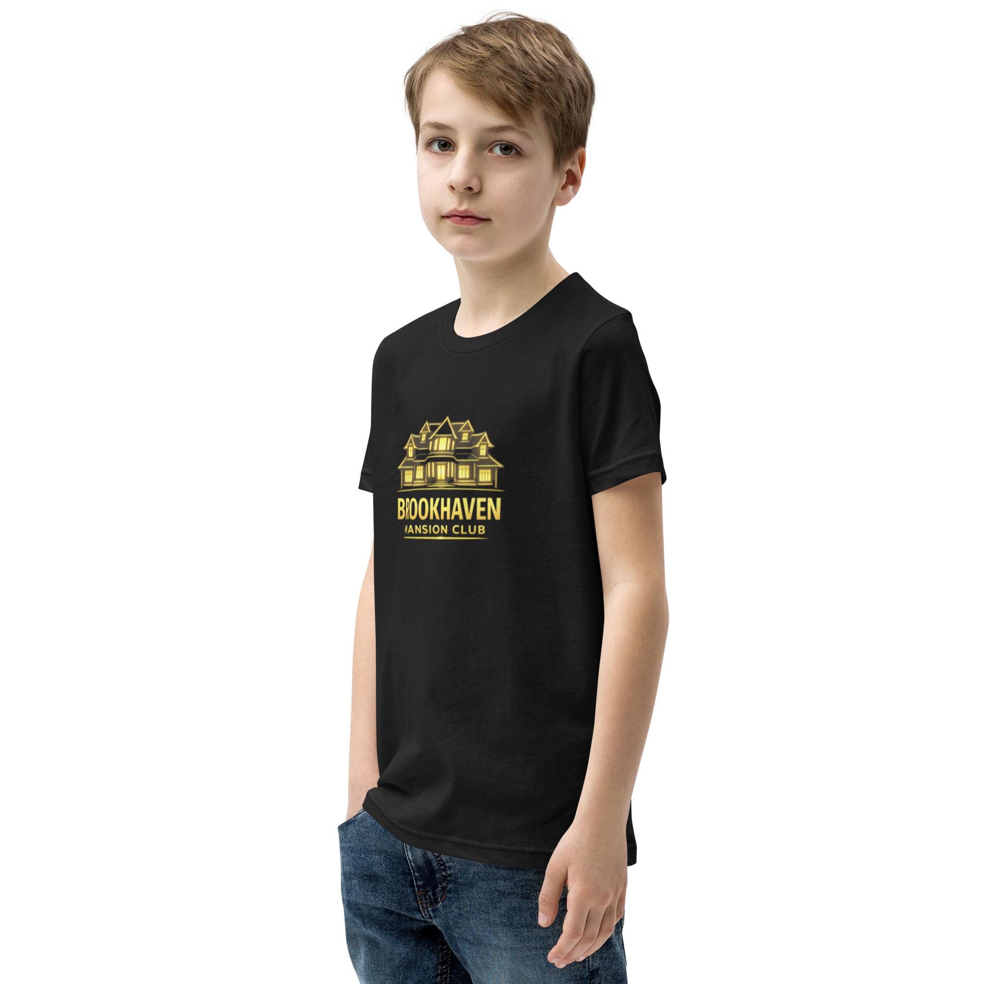 Brookhaven Mansion Club T-shirt | Roblox Game Inspired Shirt for Kids ...