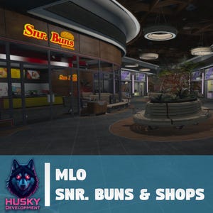 FiveM | Snr. Brötchen & Shops | MLO | Rollenspiel | Hoch Optimiert | Geändert | Hohe Qualität