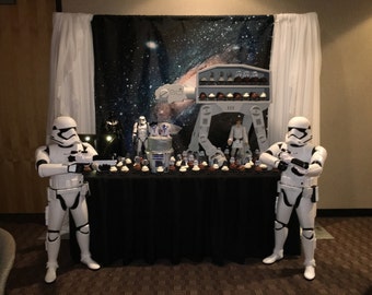 Free Shipping! Star Wars inspired storage unit/ATAT/3ft