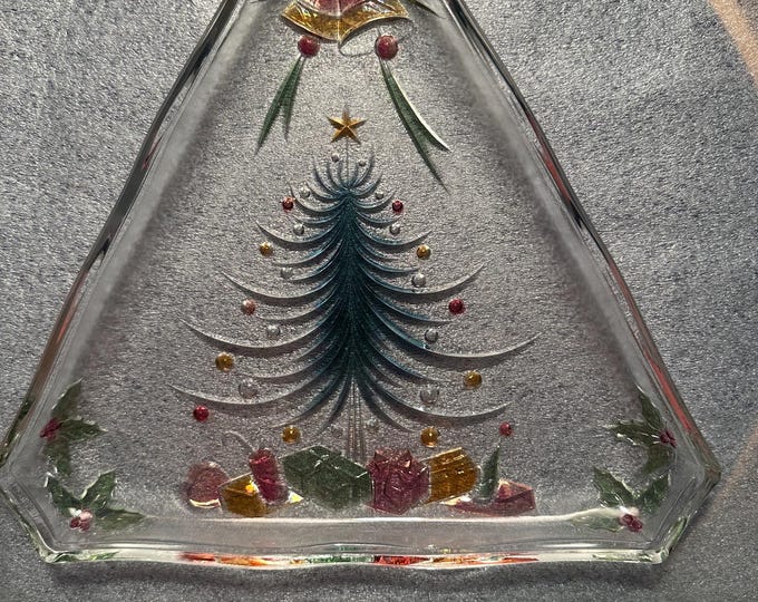 Featured listing image: Mikasa Christmas Serving Tray