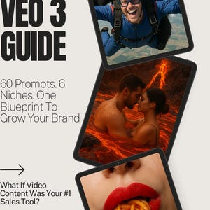 60 Viral Veo 3 Prompts | AI Video Script Bundle | 6 Categories | Content Creation Guide for TikTok, Reels, Shorts, Brands & Creators