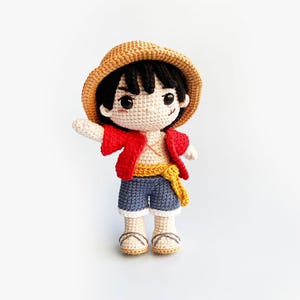 Pirate Crochet | Crochet Pattern Amigurumi| Amigurumi Pattern Tutorial PDF | Anime Crochet | Crochet Pattern PDF | Crocheting