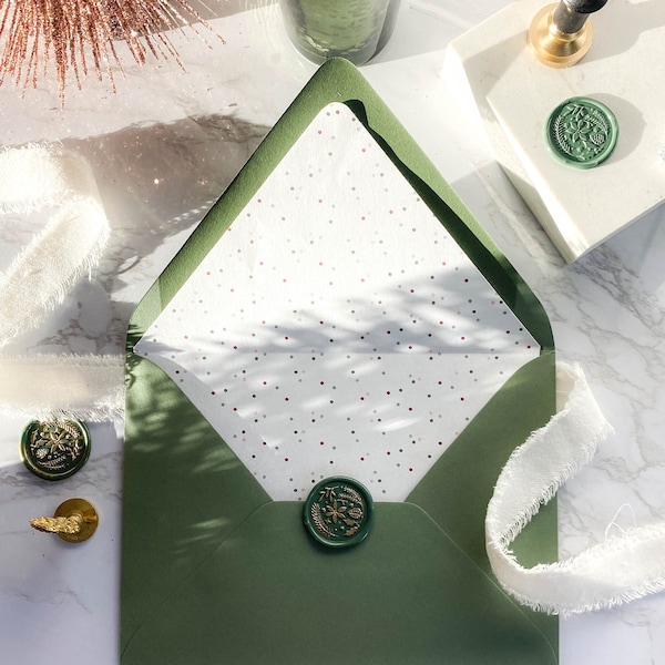 Holiday Envelope Etsy