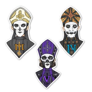 Ghost Papa Stickers