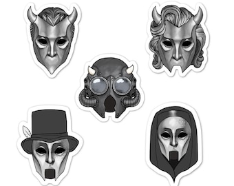 Geister Band Ghoul & Ghoulette Sticker
