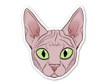 Sphynxkatze Sticker