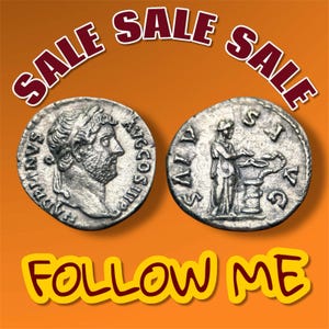 Roman coin silver denarius