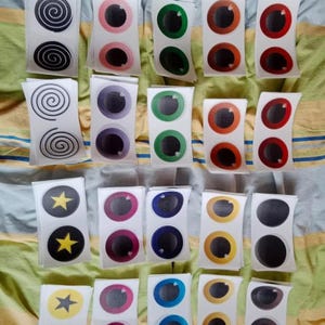 Fursuit eyes waterproof 1pc