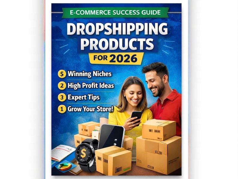 Dropshipping Product Guide 2026 | Winning Niches PDF (Digital Download) image 1