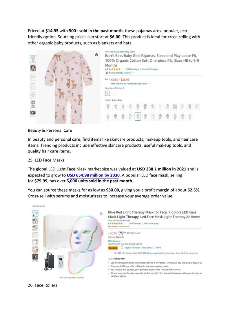 May include: Pink baby pajamas with a deer pattern. The one-piece outfit is made of organic cotton and has long sleeves and feet. The pajamas are designed for newborns to 6-9 months old.