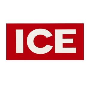 Stop ICE Red Sticker, Stop Sign Anti ICE Sticker, Anti Trump, Immigration Protest Decal image 4