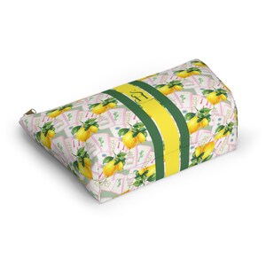 Sacs personnalisés pour tuiles et dés de mahjong Limoncello, trousse à cosmétiques image 5