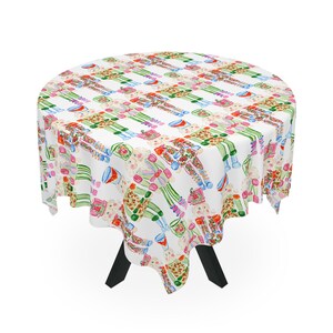 Tovaglia da tavola Jolly Nutcrackers MAHJONG, dimensioni 55 x 55, festività natalizie immagine 3