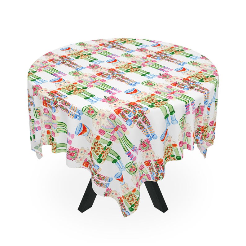 Tovaglia da tavola Jolly Nutcrackers MAHJONG, dimensioni 55 x 55, festività natalizie immagine 3