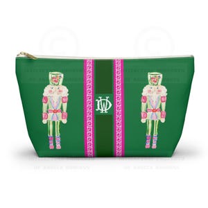 Nussknacker Mahjong Tile Tasche: Weihnachts Reisetasche, Klein und Groß