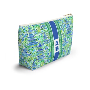 Personalized Preppy Pagoda Mahjong Tile & Dice Bags, Cosmetic Pouch image 5