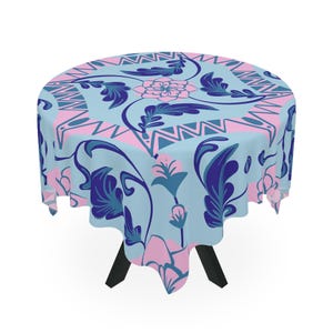 Modern Tile Mahjong Tablecloth, Hostess Gift 55x55, image 4