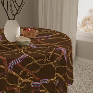 Year of the Horse MAHJONG Tablecloth, Mahjong, Size 55 x 55, Chinese Zodiac 2026