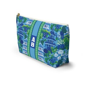 Personalized Preppy Pagoda Mahjong Tile & Dice Bags, Cosmetic Pouch image 4