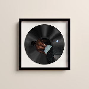 Custom Album Cover Poster, Favorite Artist & Album Framed Vinyl Art, Music Fan Gift, Music Room Decor, Custom Wall Art and Aesthetic Decor