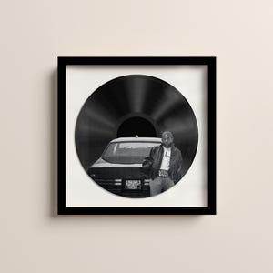 Custom Album Cover Poster, Favorite Artist & Album Framed Vinyl Art, Music Fan Gift, Music Room Decor, Custom Wall Art and Aesthetic Decor