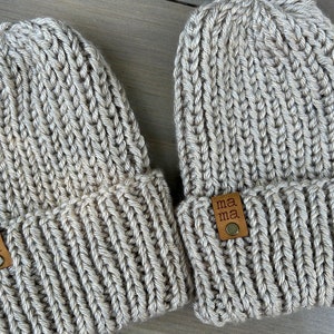 Chapéus para mamãe e eu, conjuntos para irmãos, gorros para mamãe e mini, ideia para anúncio de nascimento