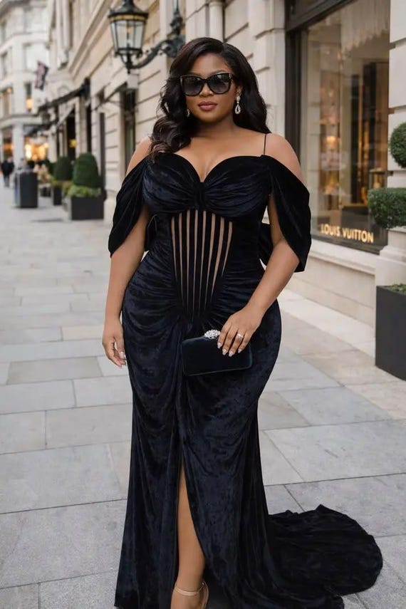 black velvet corset dress Mermaid Gown: African Couture, Dress, Evening Prom Color:Purple/Lilac Short Homecoming Dress The zip Burgundy Off-the-shoulder Satin A-Line