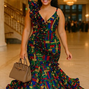 Kente Bridesmaid Dresses - Etsy