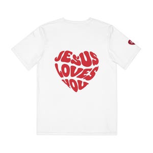 Christian t-shirt, Jesus loves you