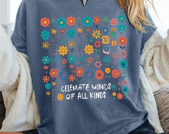 Comfort Colors Neurodiversity Shirt, Autism Awareness, SPED Teacher Gift