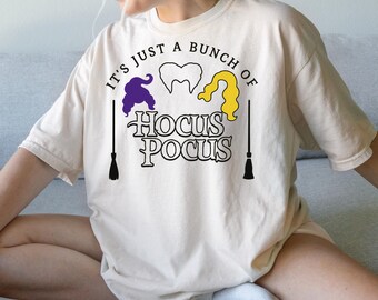 Hocus Pocus Halloween T-Shirt: Sanderson Sisters Comfort Colors