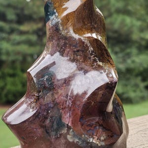 Ocean Jasper Flame – 7&quot; | 1.6 kg (3.6 lbs)