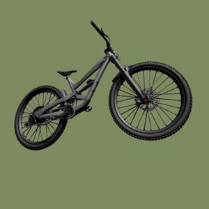 Mountain Bike STL 3D Model – Realistic Bicycle for 3D Printing, MTB STL File, Printable Sports Bike Model, Cycling Gift STl