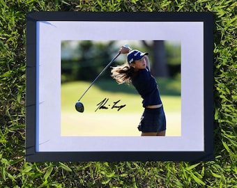 Autograf Kaia Trumpa z autografem, reprint zdjęcia Golf Phenom 8x10