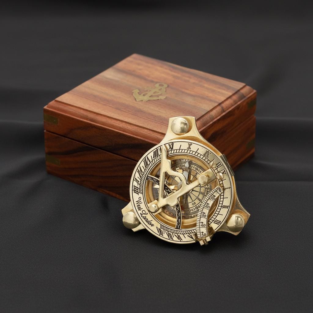 Bcf Compass Personalized Brass Sundial Compass | Engraved Nautical Gift - Etsy