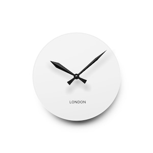 Modern Acrylic Wall Clock: Vibrant Prints, Minimalist Home Decor