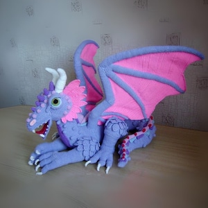 Amigurumi Fantasy Dragon Crochet Pattern | Crochet Fantasy Dragon | Ragnarokk Crochet Pattern | Amigurumi Fantasy Creature | PDF File