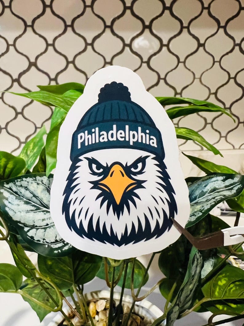 Philadelphia Sticker Philadelphia Eagles Sticker Pack | Vinyl Decals (10 Pack) - Etsy