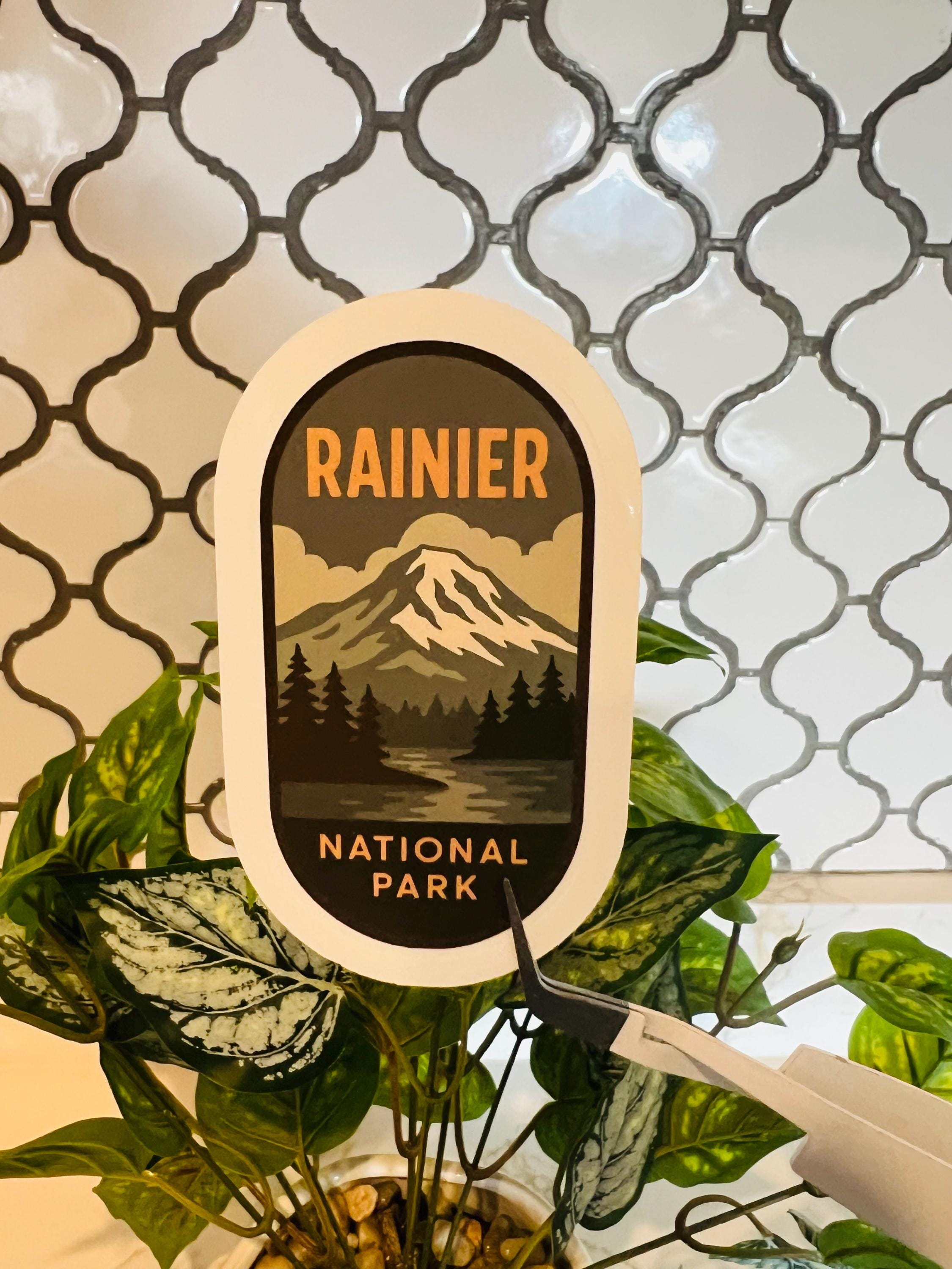 National Park Sticker Pack: Retro Travel Badges (10-piece) - Etsy