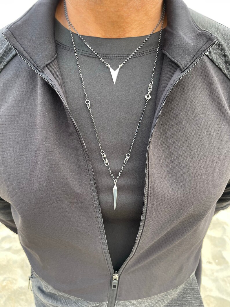 Layered necklace for men Outlet
