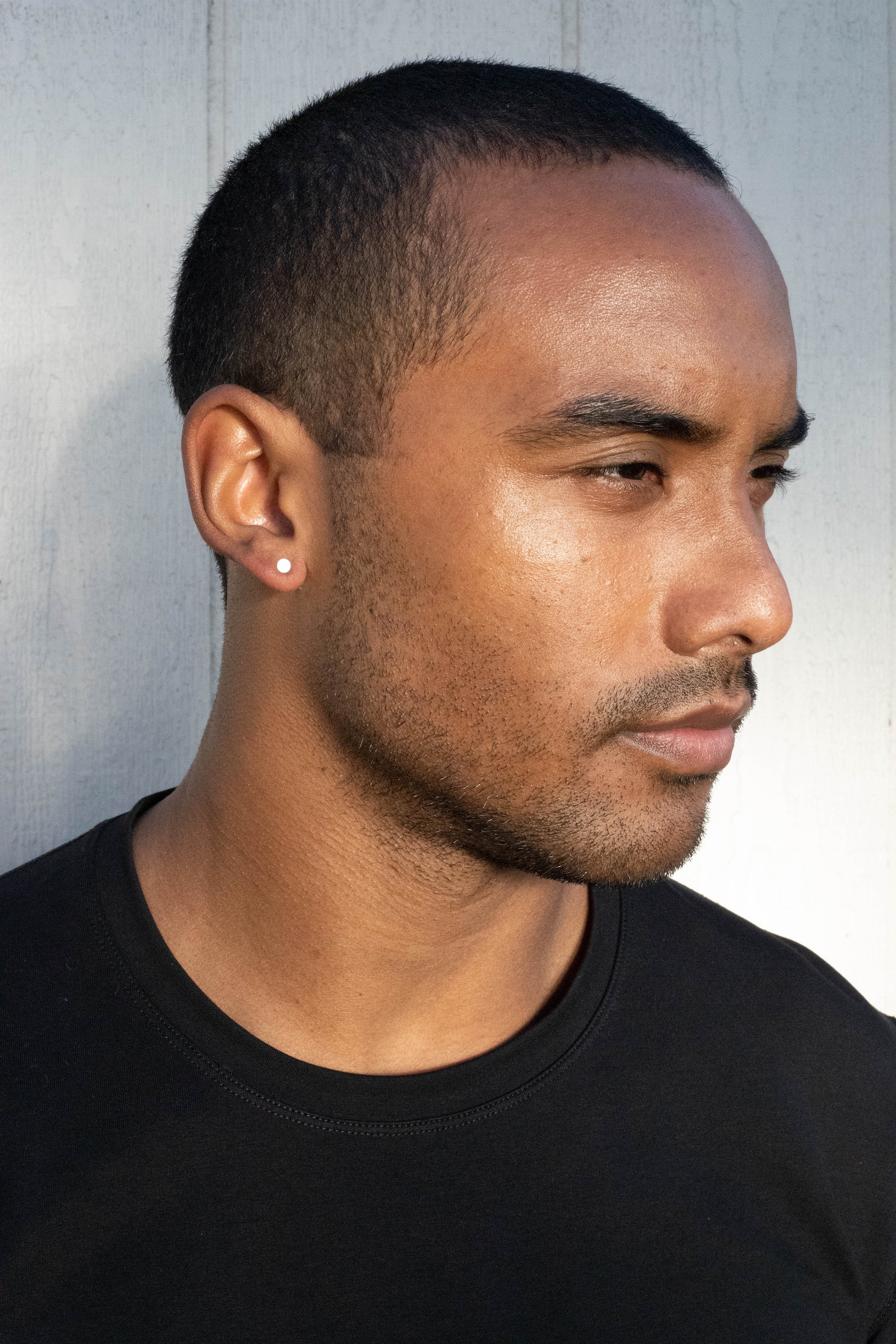 Mens Earrings - Dot Stud Earrings Minimalist, Small Gold or Silver Stud ...