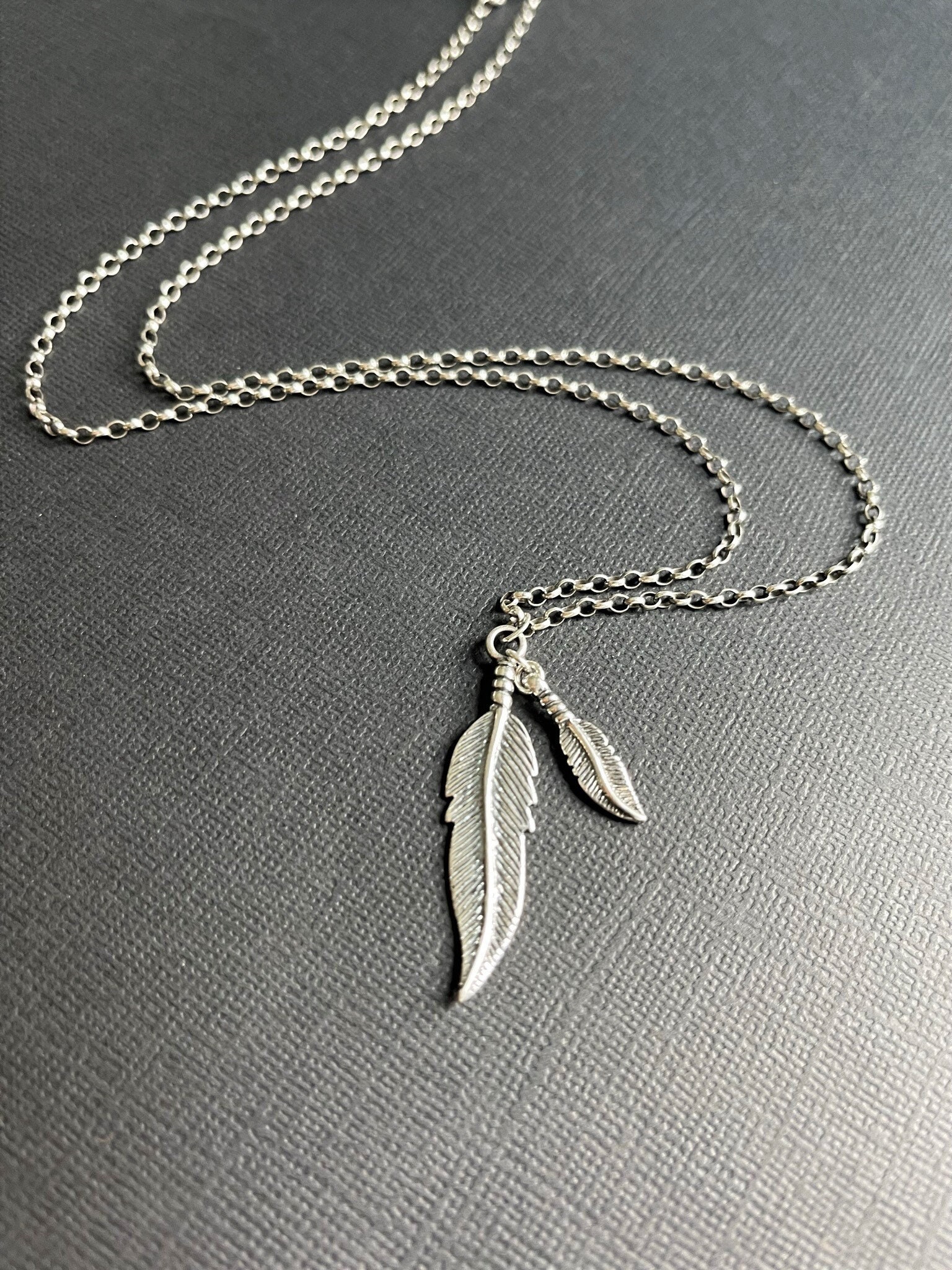 Men's Sterling Silver Turquoise Feather Necklace - Jewelry1000.com | Mens  sterling silver necklace, Mens silver jewelry, Mens sterling silver jewelry