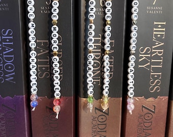 One More Chapter beaded bookmark