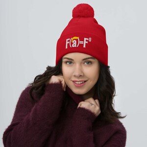 FAFO Trump Pom-Pom Beanie
