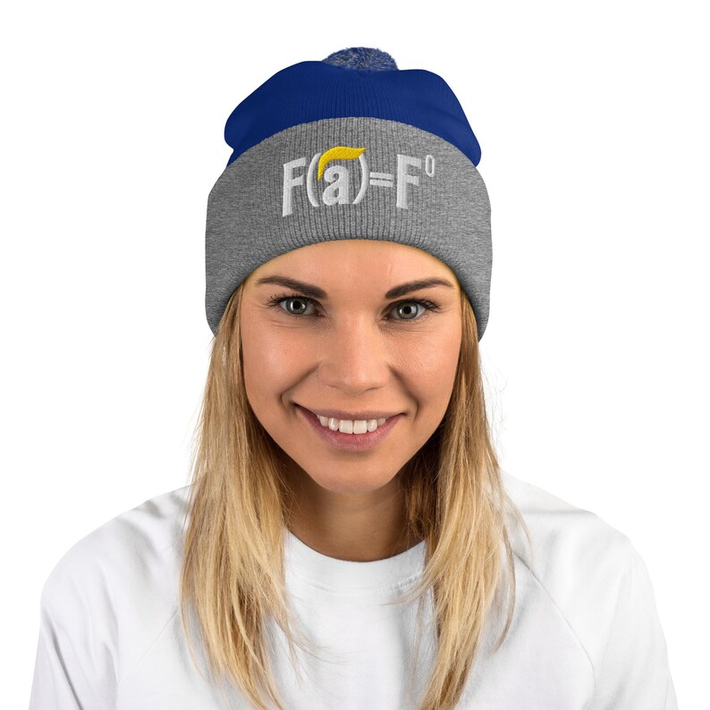 FAFO Trump Pom-Pom Beanie