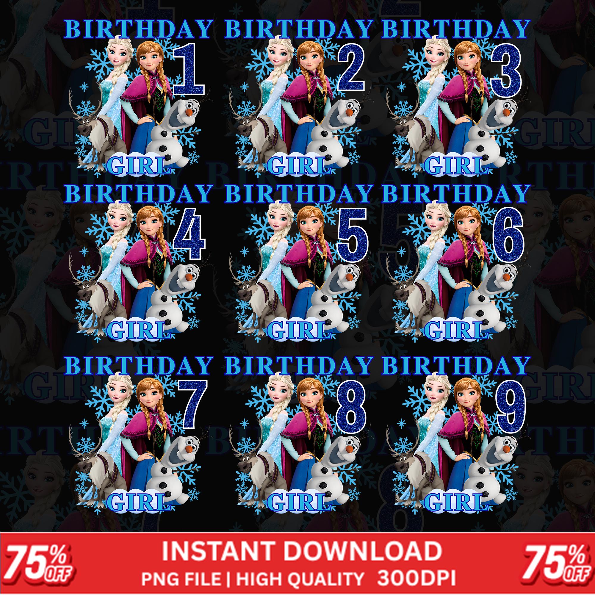 Frozen 3rd birthday shirt png - Etsy België, image size:2000x2000