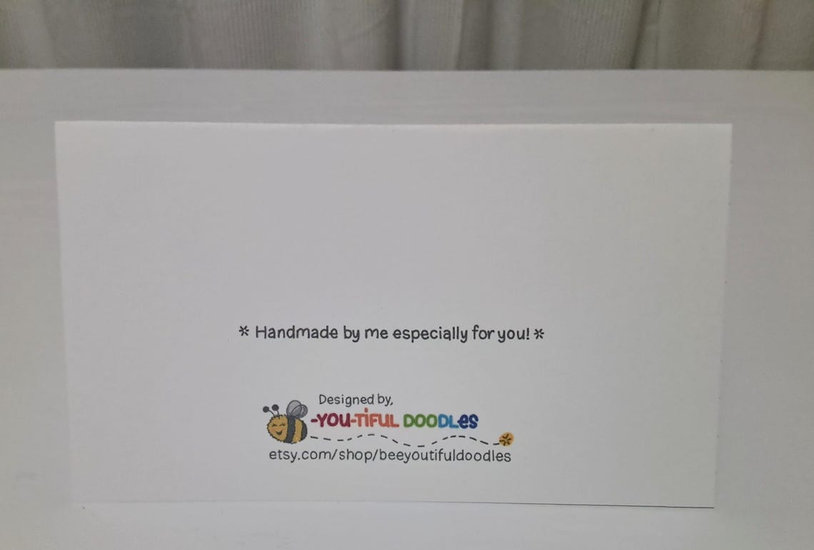 Handdrawn Friendship Notecard/instant Download/printable/pdf and Jpg ...