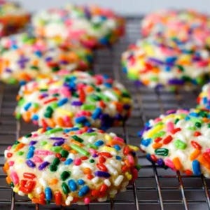 Best Confetti Cookies Recipe PDF – Funfetti Sugar Cookies, Colorful Birthday Treat, Easy Baking for Kids, Soft & Chewy Party Cookie