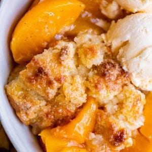 BEST Homemade Peach Cobbler Recipe PDF | Sweet & Juicy Southern Dessert | Easy Fruit Cobbler Download