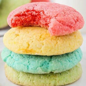 Jello Cookies Recipe PDF – Colorful Sugar Cookies, Easy Baking for Kids, Fun Gelatin Cookie Treat, Party Snack, Rainbow Dessert Idea